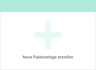 Neue Paketvorlage erstellen