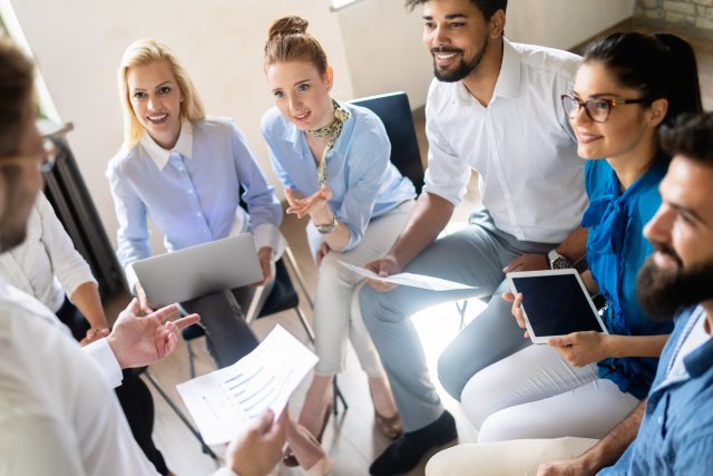 Projektmanagement-Richtlinien werden im Team umgesetzt