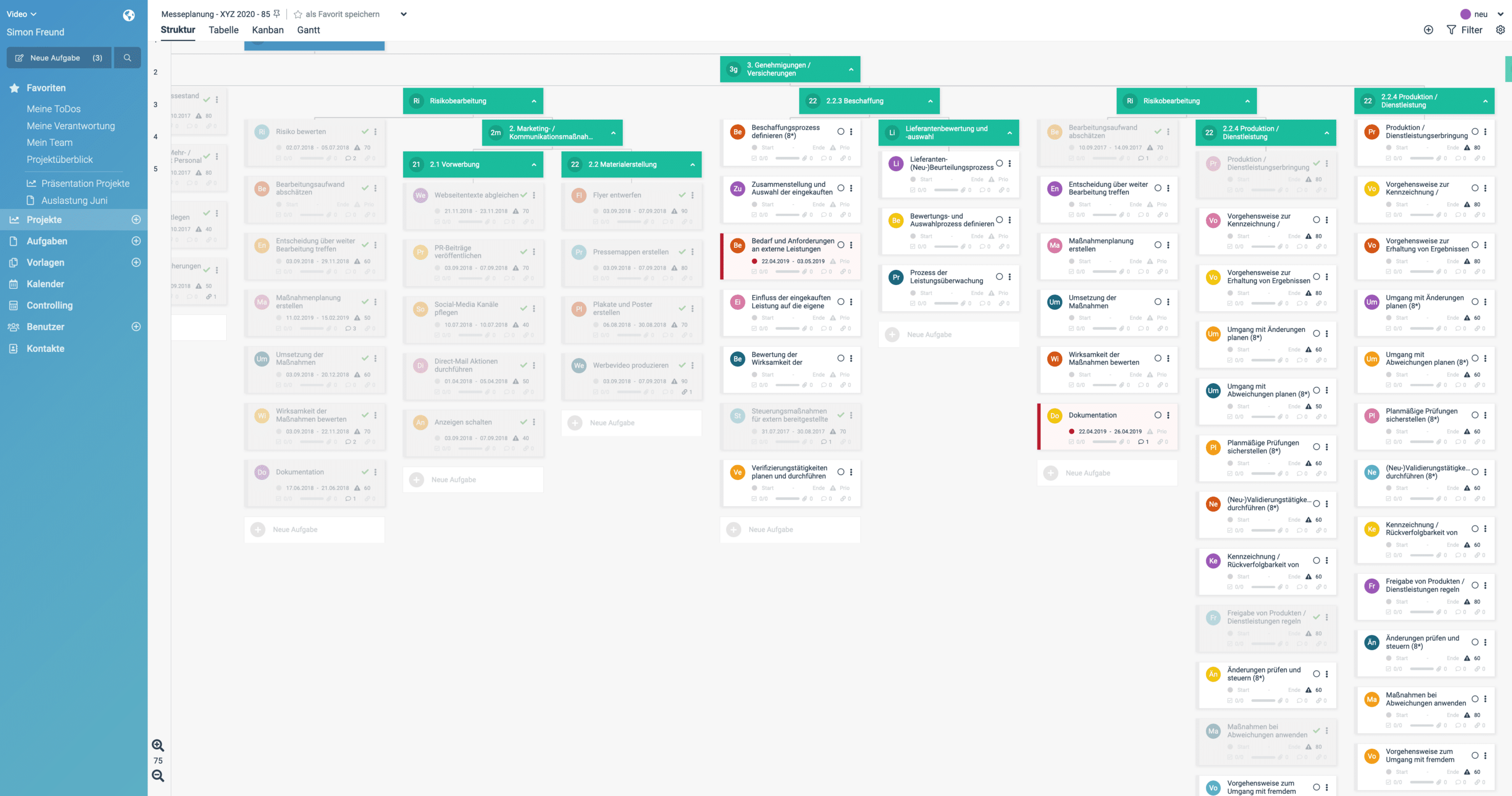 Projektmanagement-Software im Marketing • factro Blog