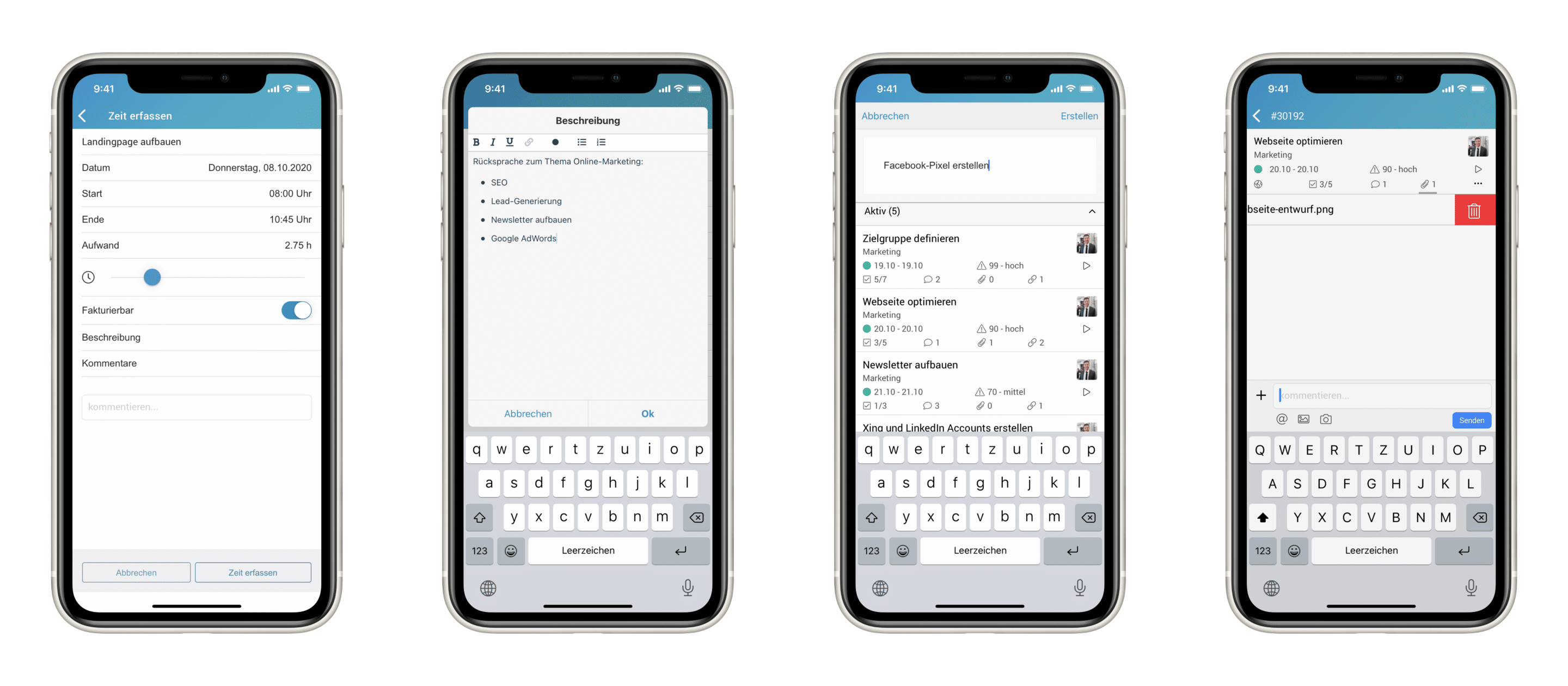 Eine Zusammenstellung der neuen Features in der factro Mobile App