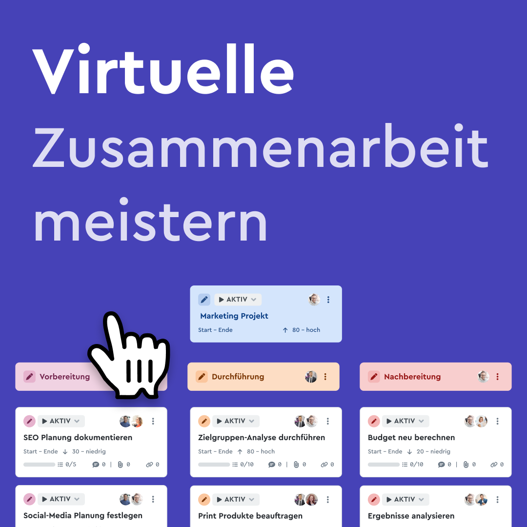 Virtuelle Zusammenarbeit ermöglicht neue Perspektiven