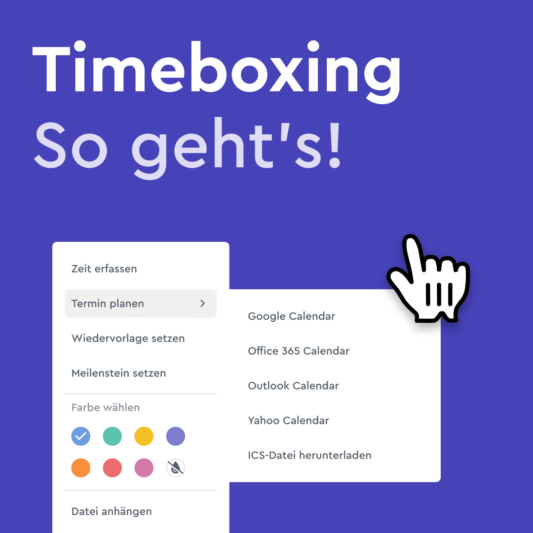 Timeboxing ganz einfach umsetzen