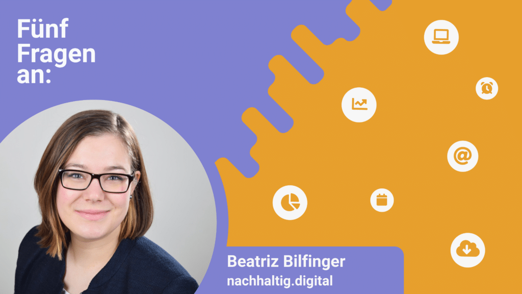 Ein Bild von Interview-Gast Beatriz BIlfinger