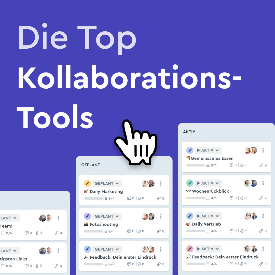 Kollaborationstools vereinfachen die Zusammenarbeit