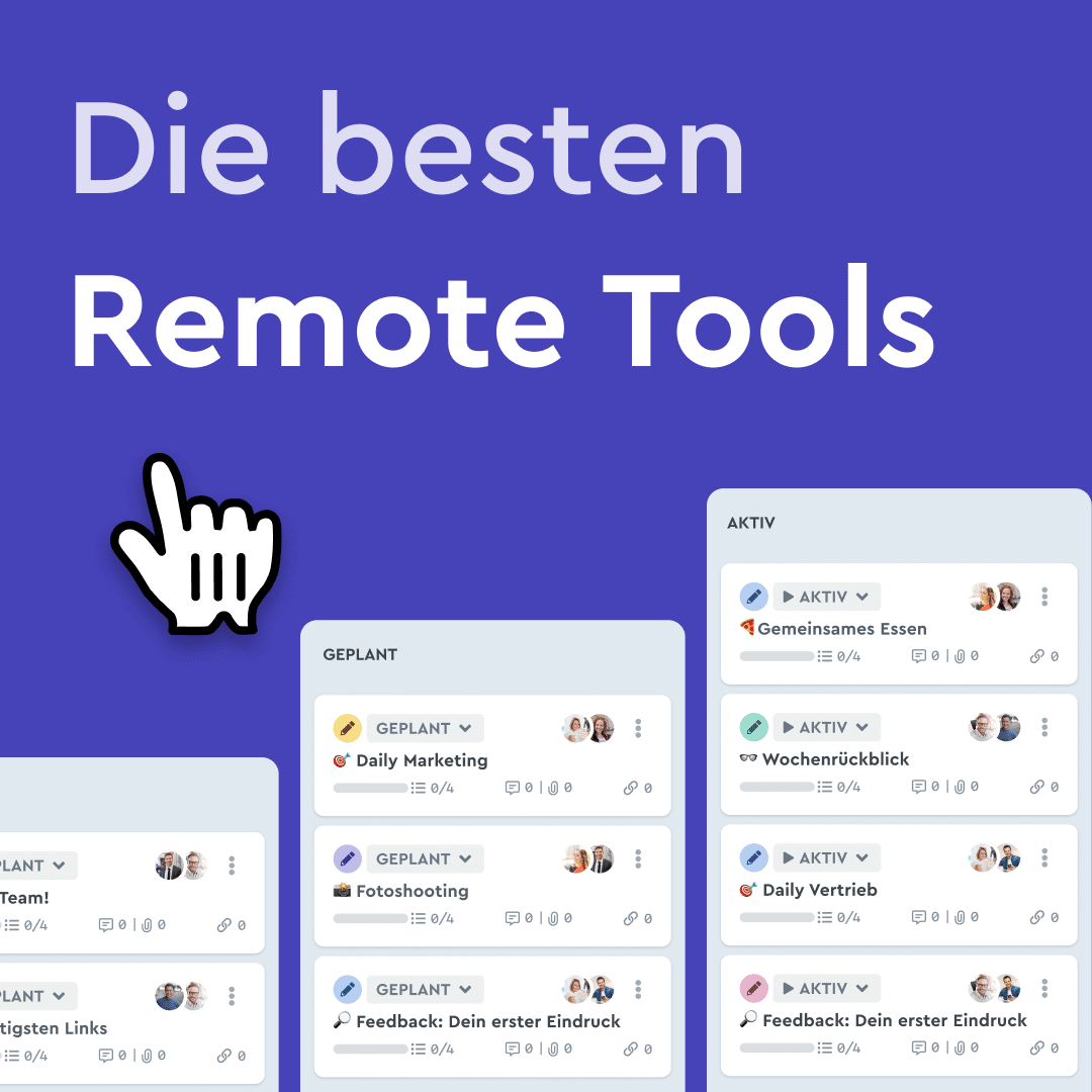 Remote Tools sind wichtiger Bestandteil des Homeoffices