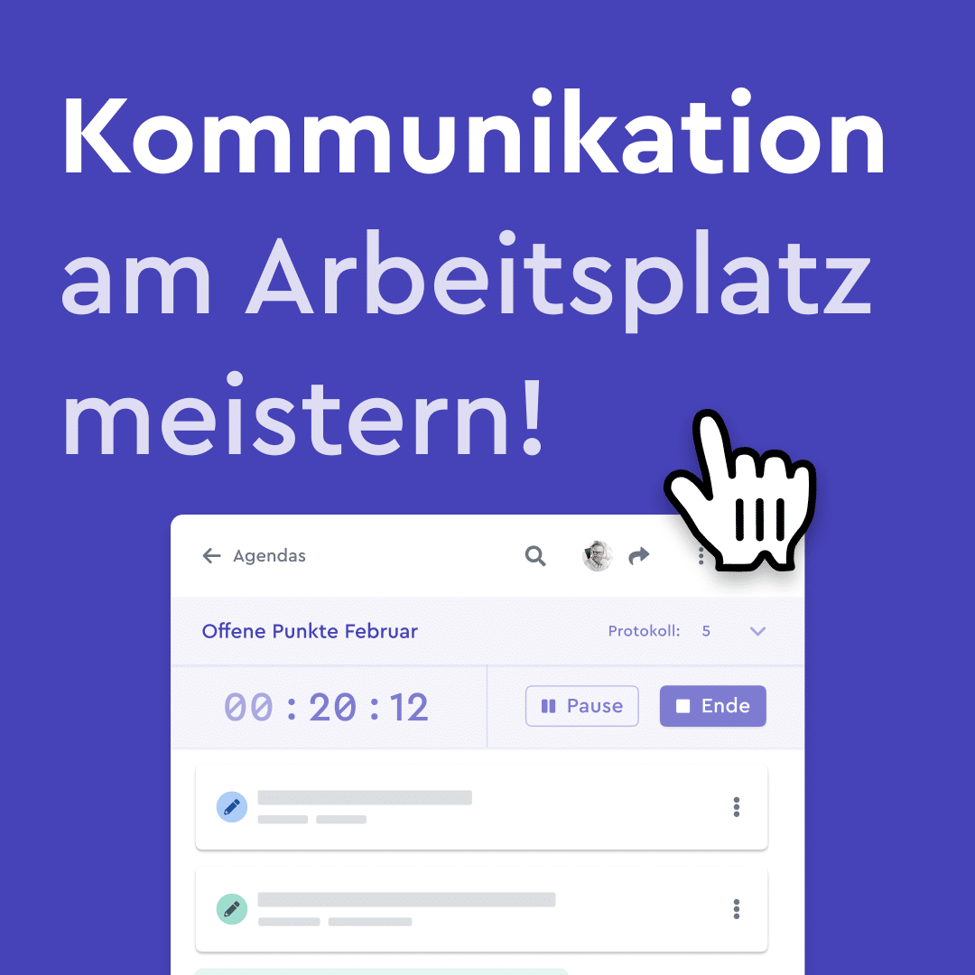 Fließende Kommunikation am Arbeitsplatz ist das A und O