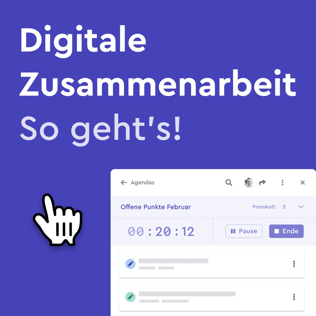 Digitale Zusammenarbeit ist moderne Kollaboration