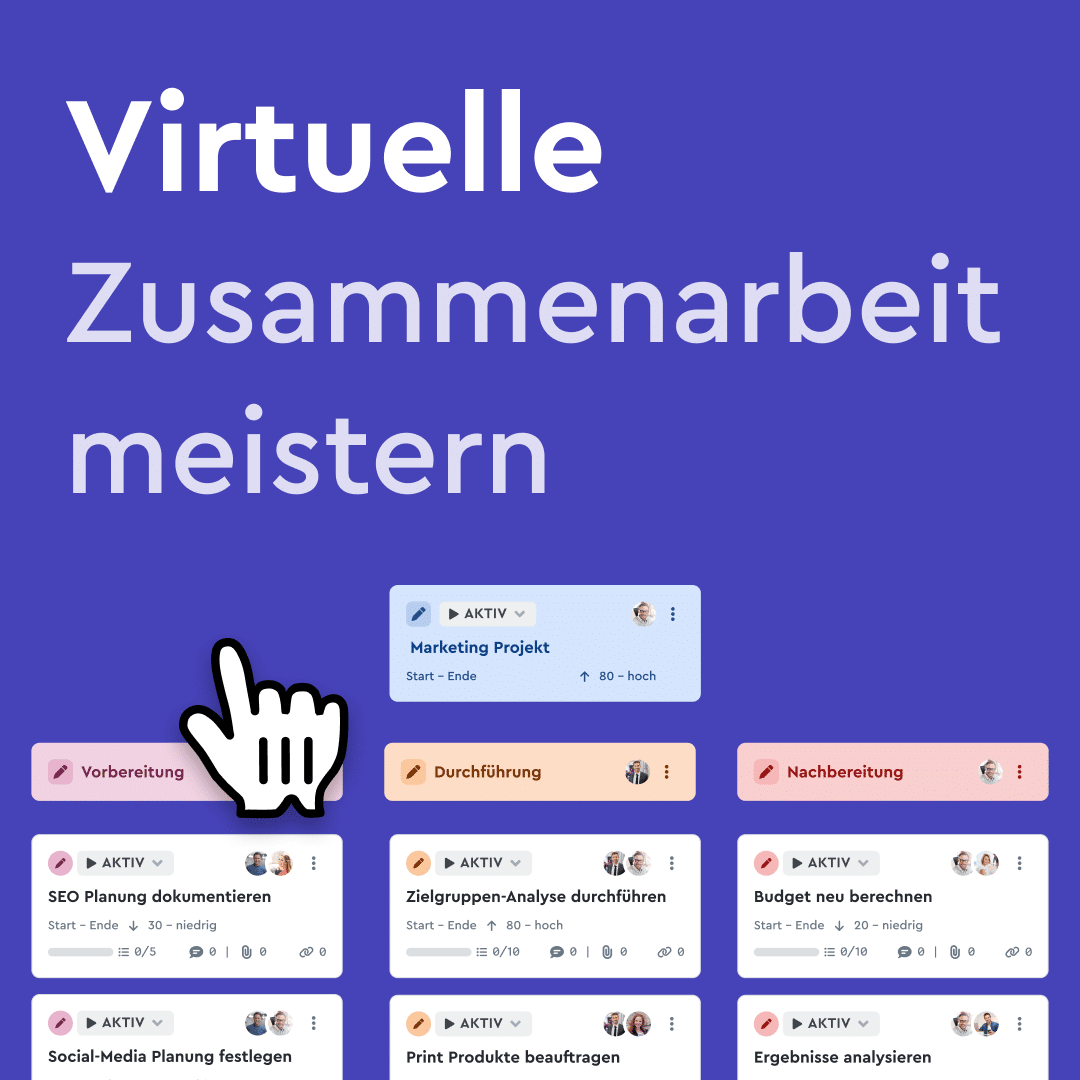 Virtuelle Zusammenarbeit ermöglicht neue Perspektiven