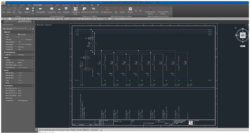 Ein Screenshot des Tools ecscad